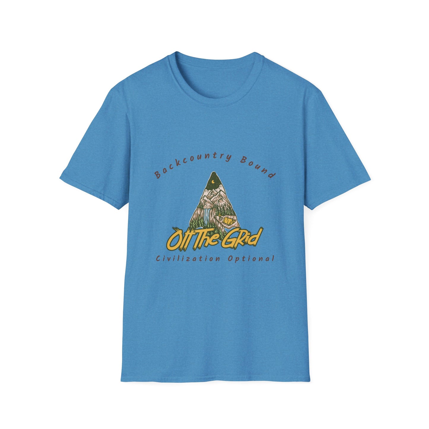 Backcountry Bound T-Shirt | Off-Grid Camping Tee for Outdoor Adventures