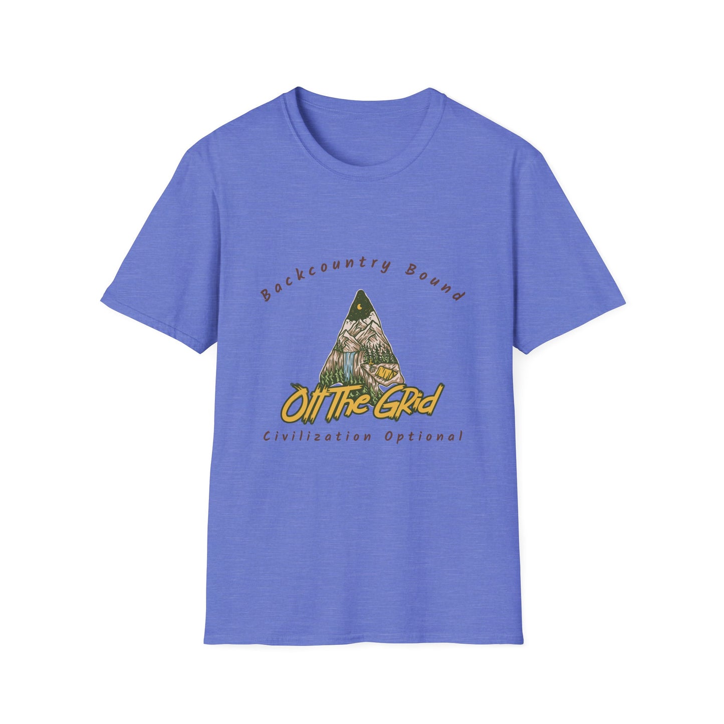 Backcountry Bound T-Shirt | Off-Grid Camping Tee for Outdoor Adventures