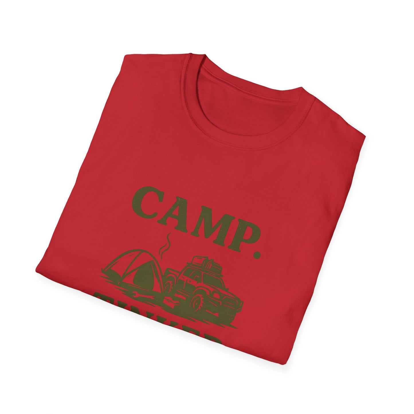 Camp. Tinker. Repeat. | T-Shirt