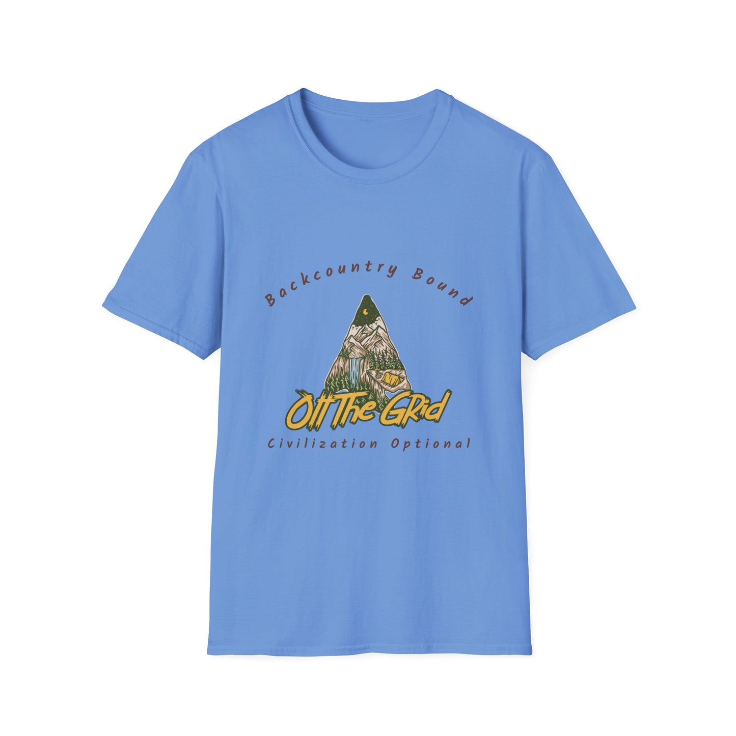 Backcountry Bound T-Shirt | Off-Grid Camping Tee for Outdoor Adventures