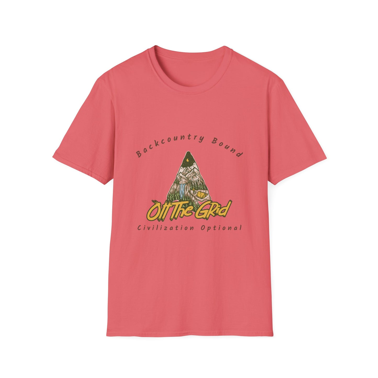Backcountry Bound T-Shirt | Off-Grid Camping Tee for Outdoor Adventures