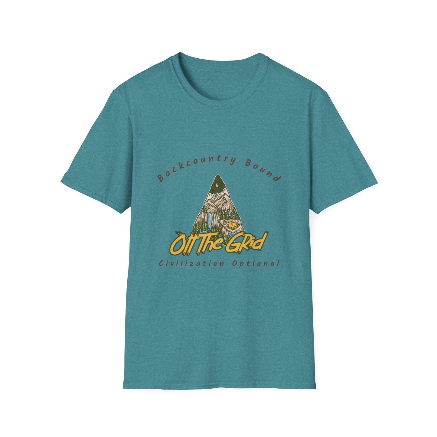 Backcountry Bound T-Shirt | Off-Grid Camping Tee for Outdoor Adventures