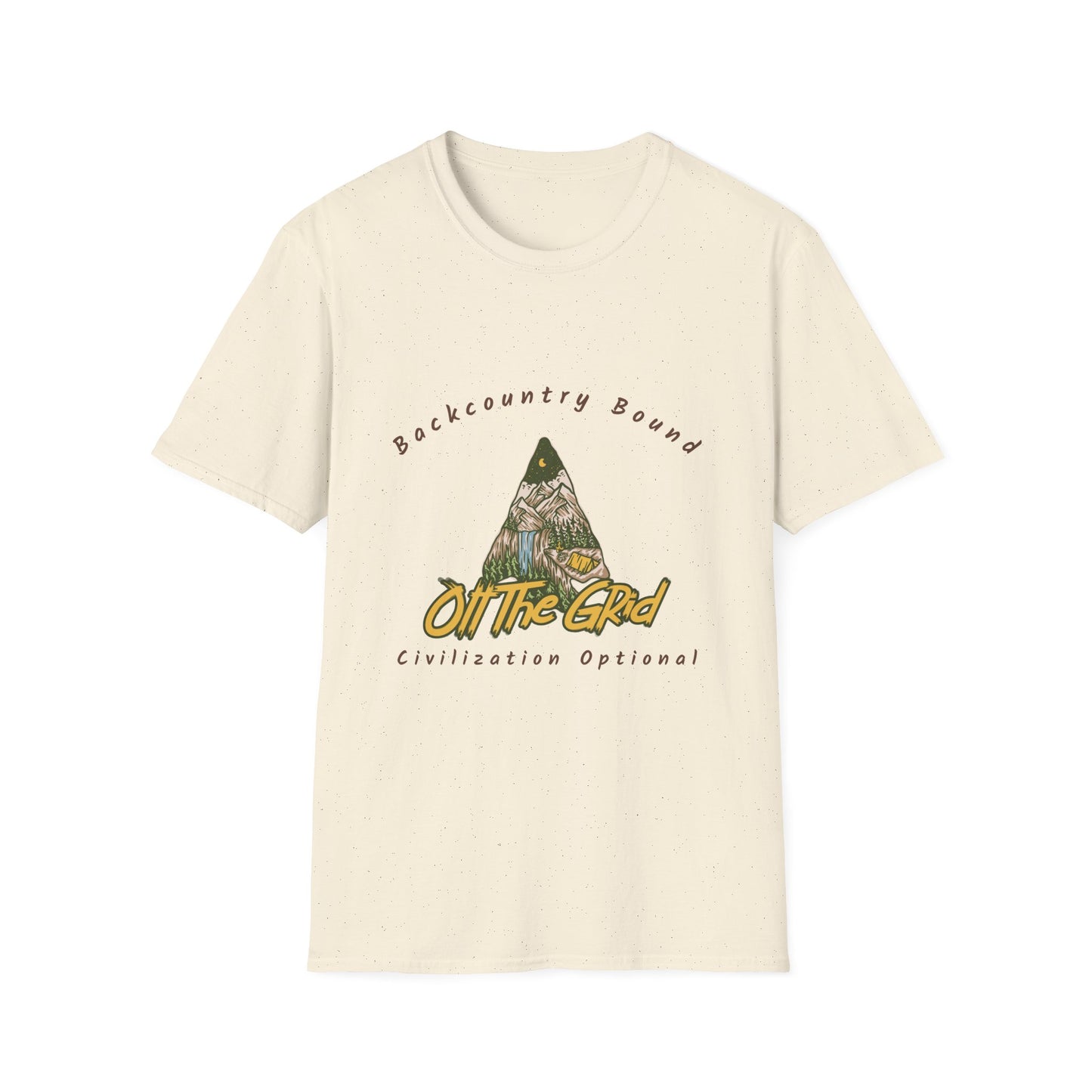 Backcountry Bound T-Shirt | Off-Grid Camping Tee for Outdoor Adventures