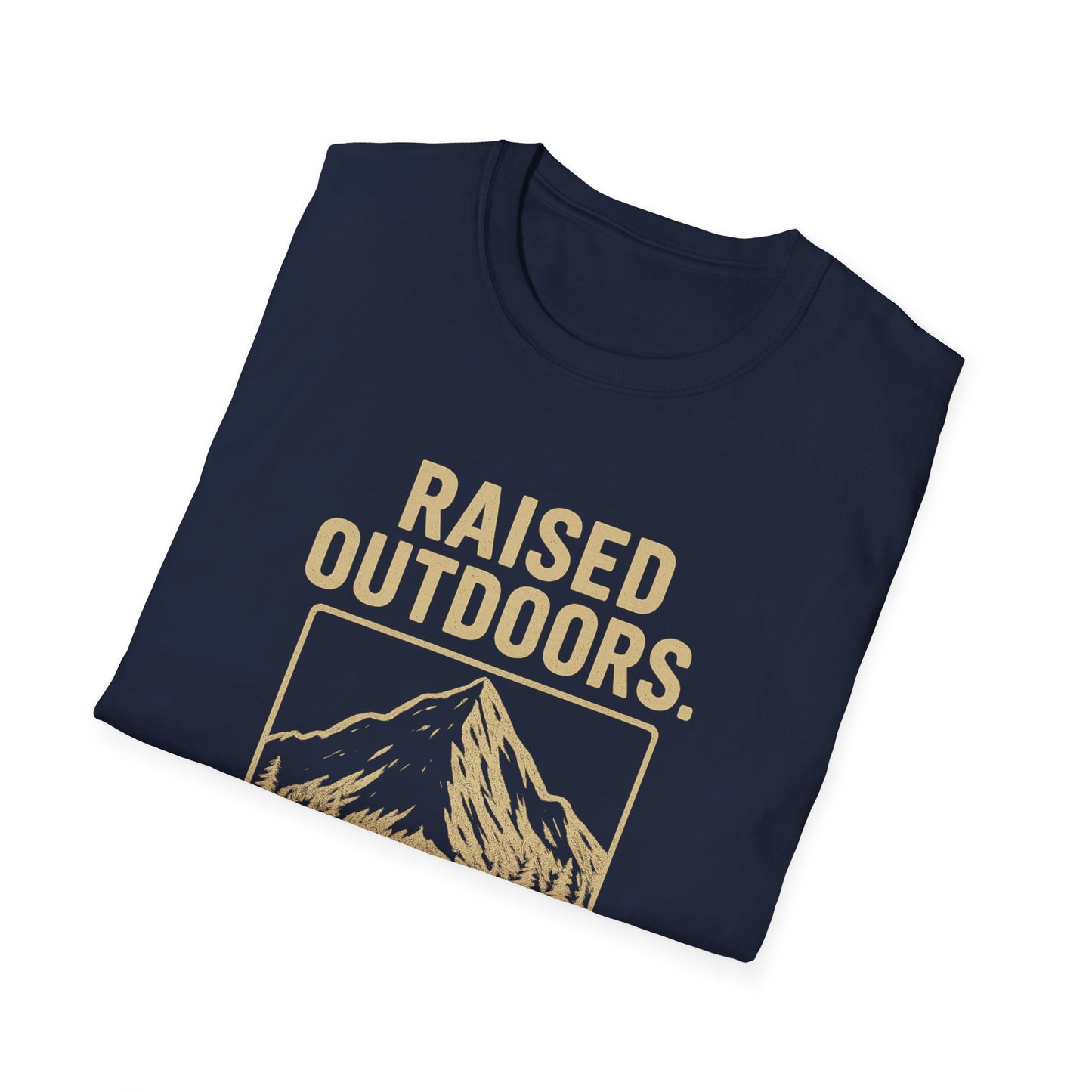 Raised Outdoors. Raised Right. | T-Shirt