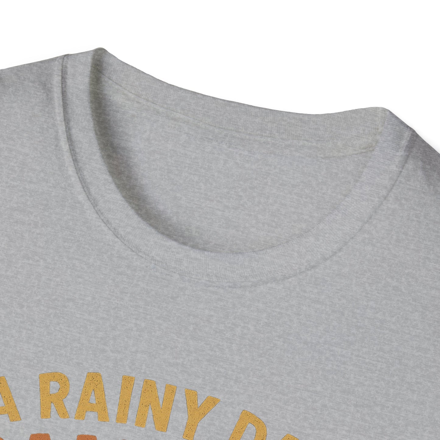 A Rainy Day Camping Is Better Than a Sunny Day At Work | T-Shirt