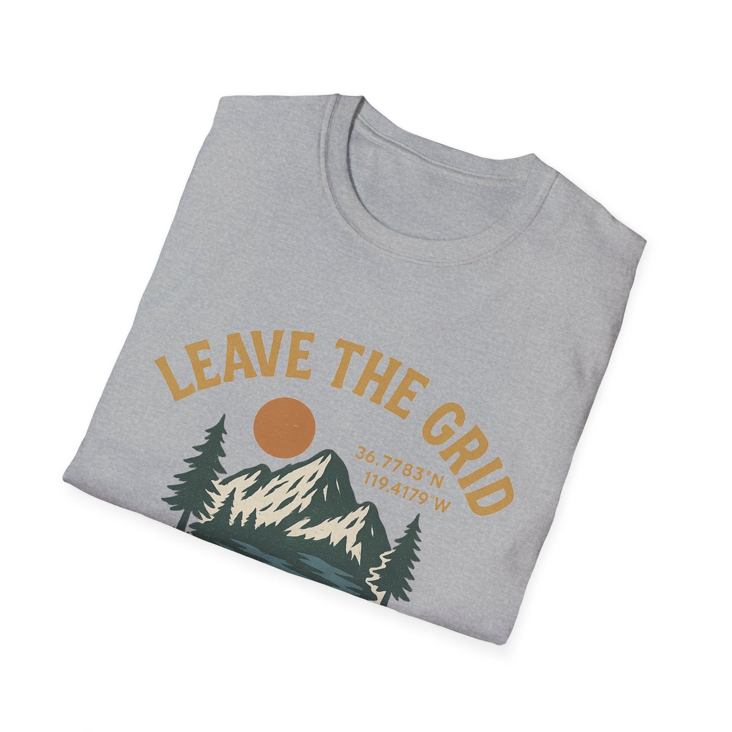 Leave the Grid, Find Yourself | T-Shirt