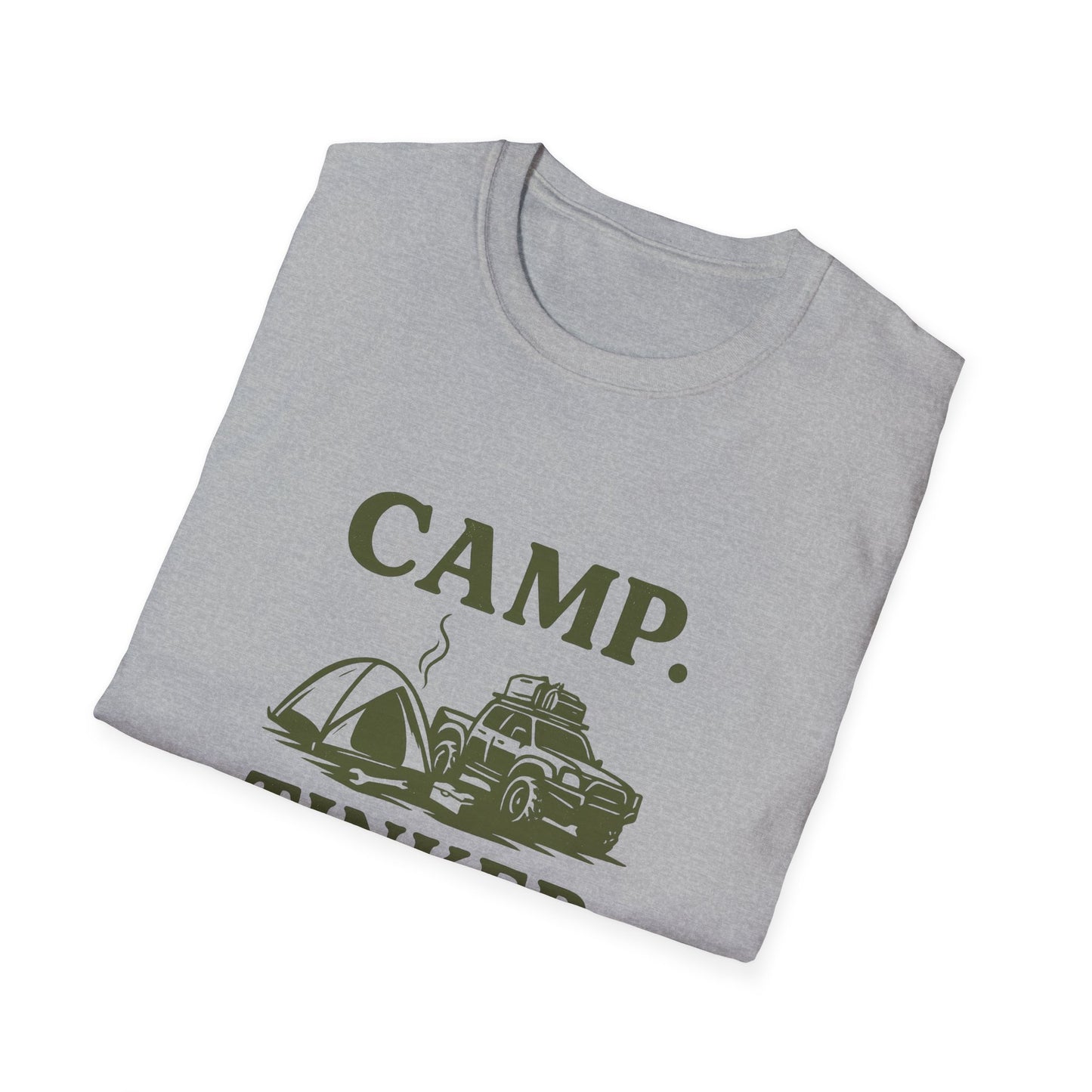 Camp. Tinker. Repeat. | T-Shirt