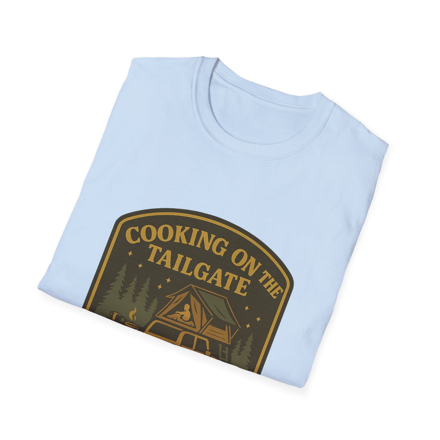 Cooking on the Tailgate Sleeping on the Roof | T-Shirt