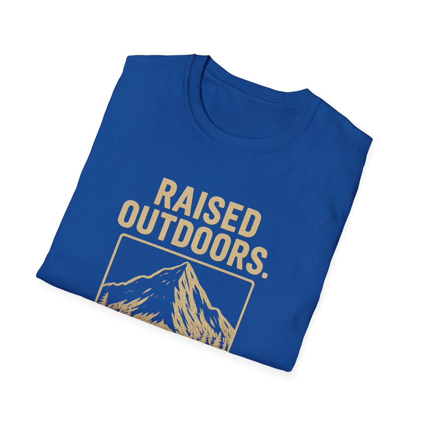 Raised Outdoors. Raised Right. | T-Shirt