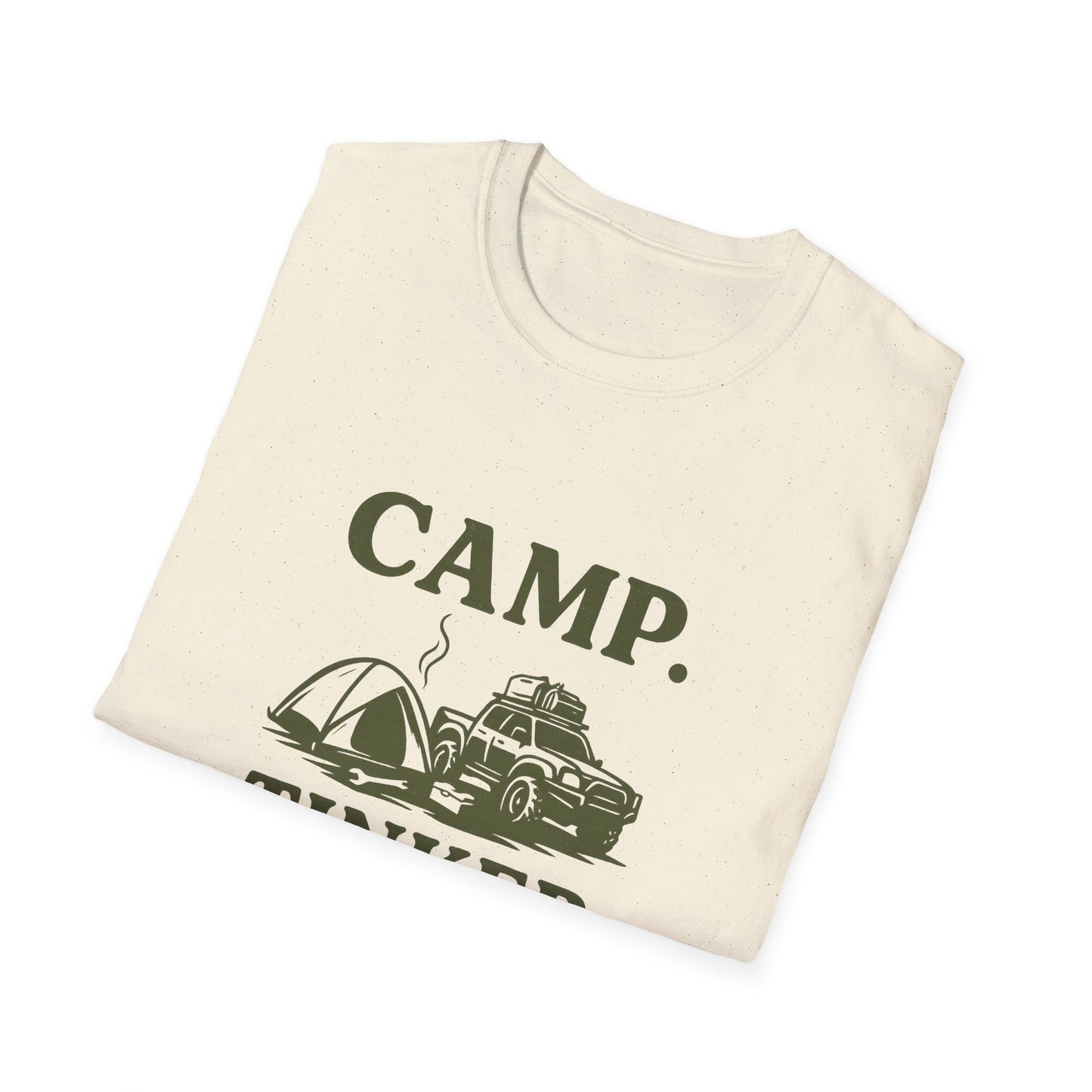 Camp. Tinker. Repeat. | T-Shirt