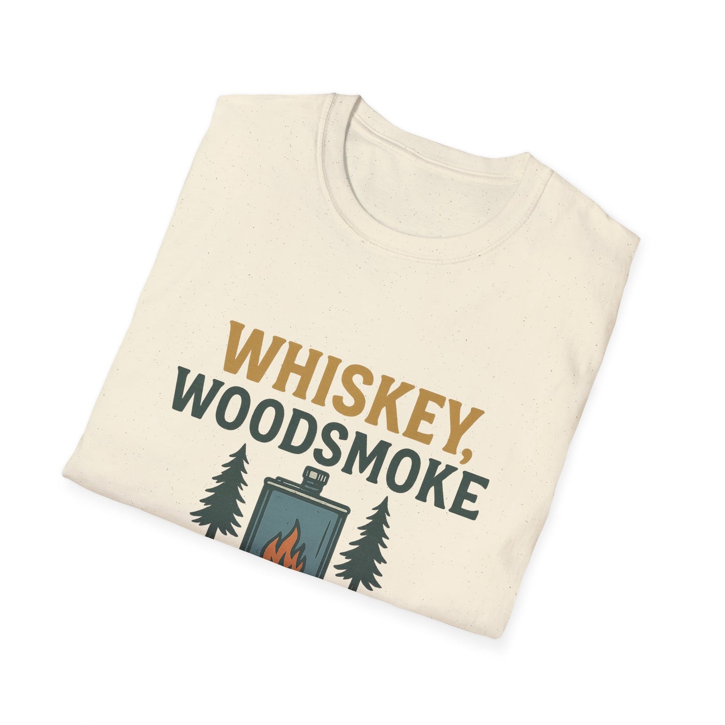 Whiskey, Woodsmoke, Wilderness | T-Shirt