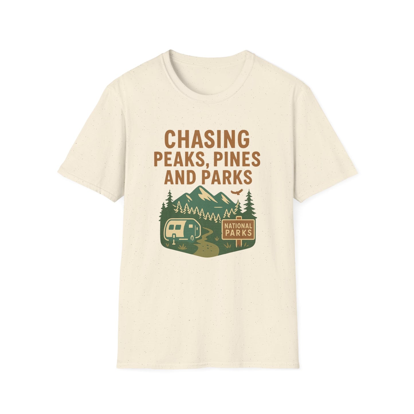 Chasing Peaks, Pines and Parks | T-Shirt