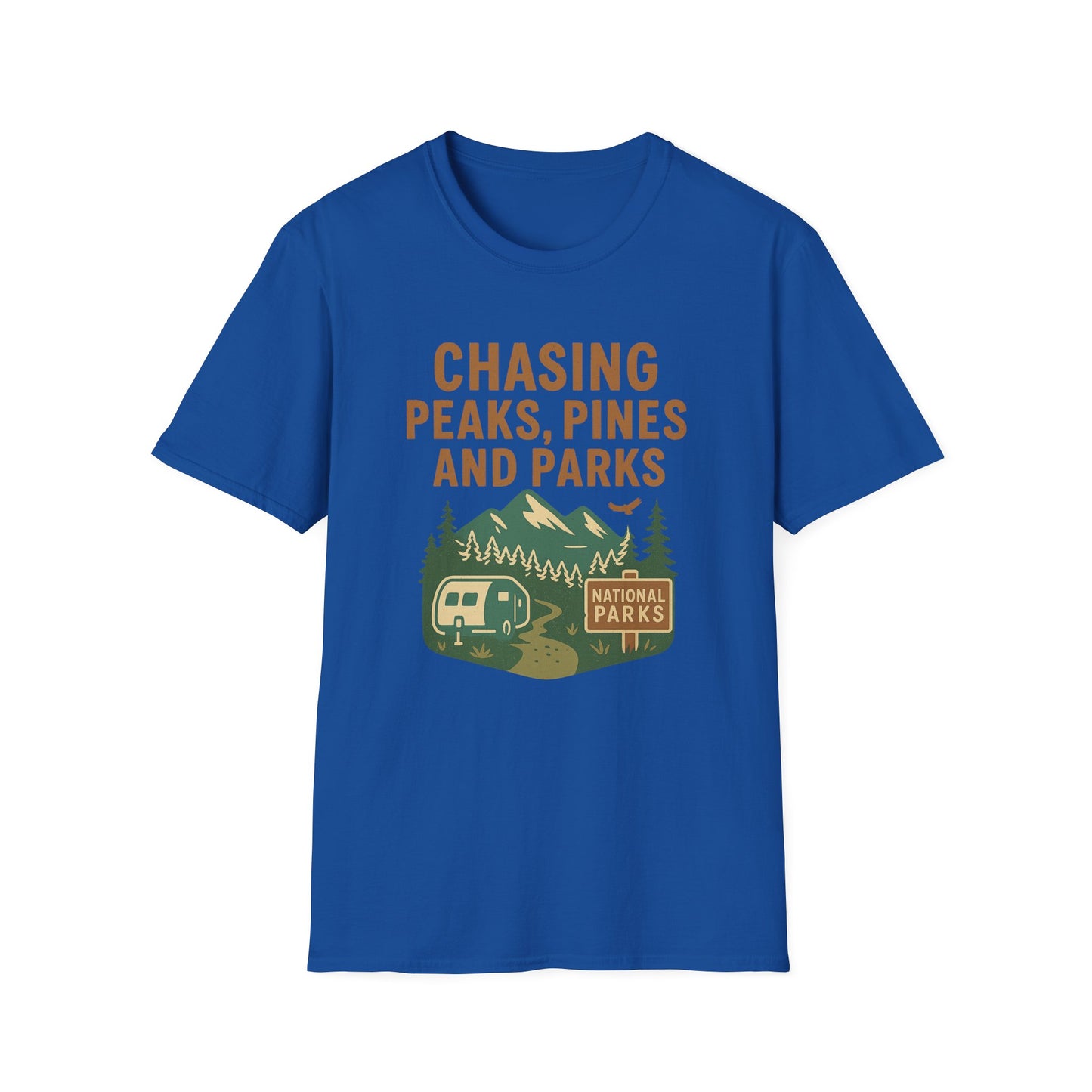 Chasing Peaks, Pines and Parks | T-Shirt