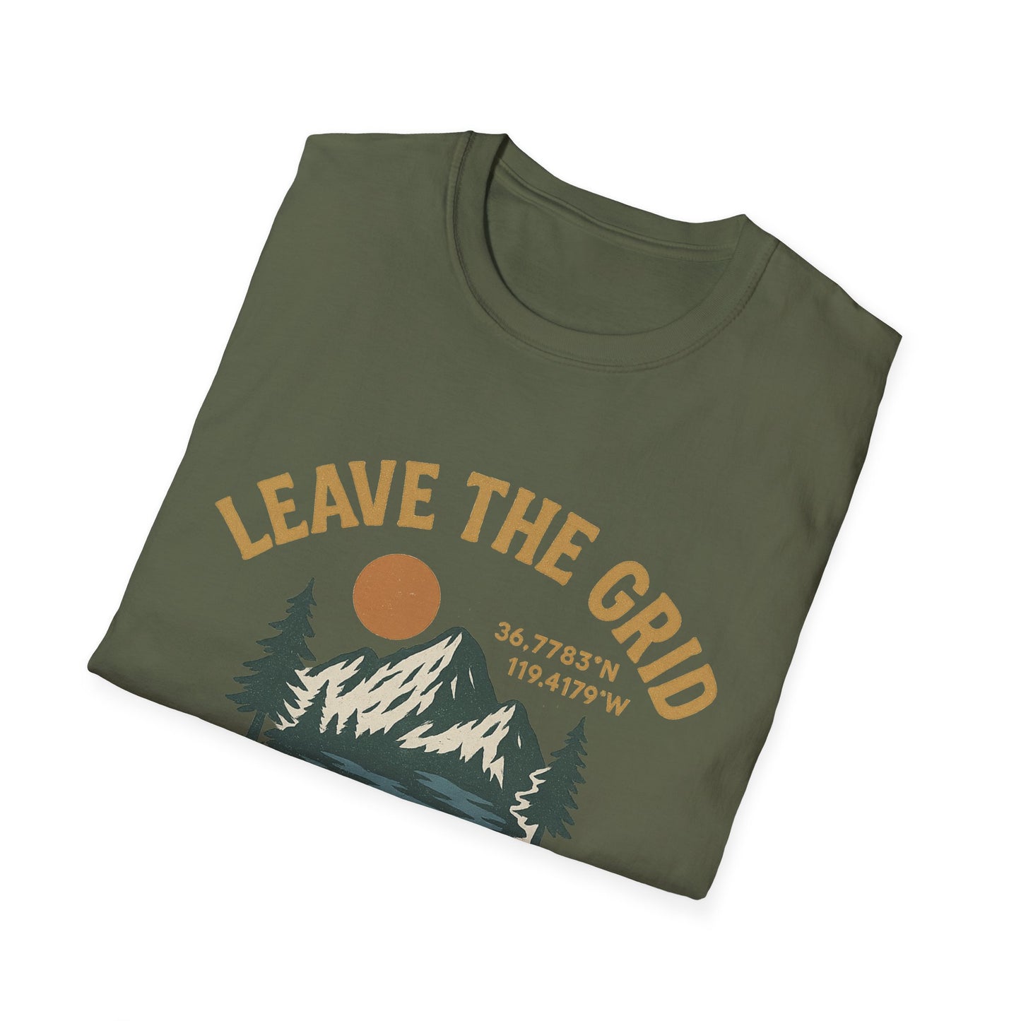 Leave the Grid, Find Yourself | T-Shirt