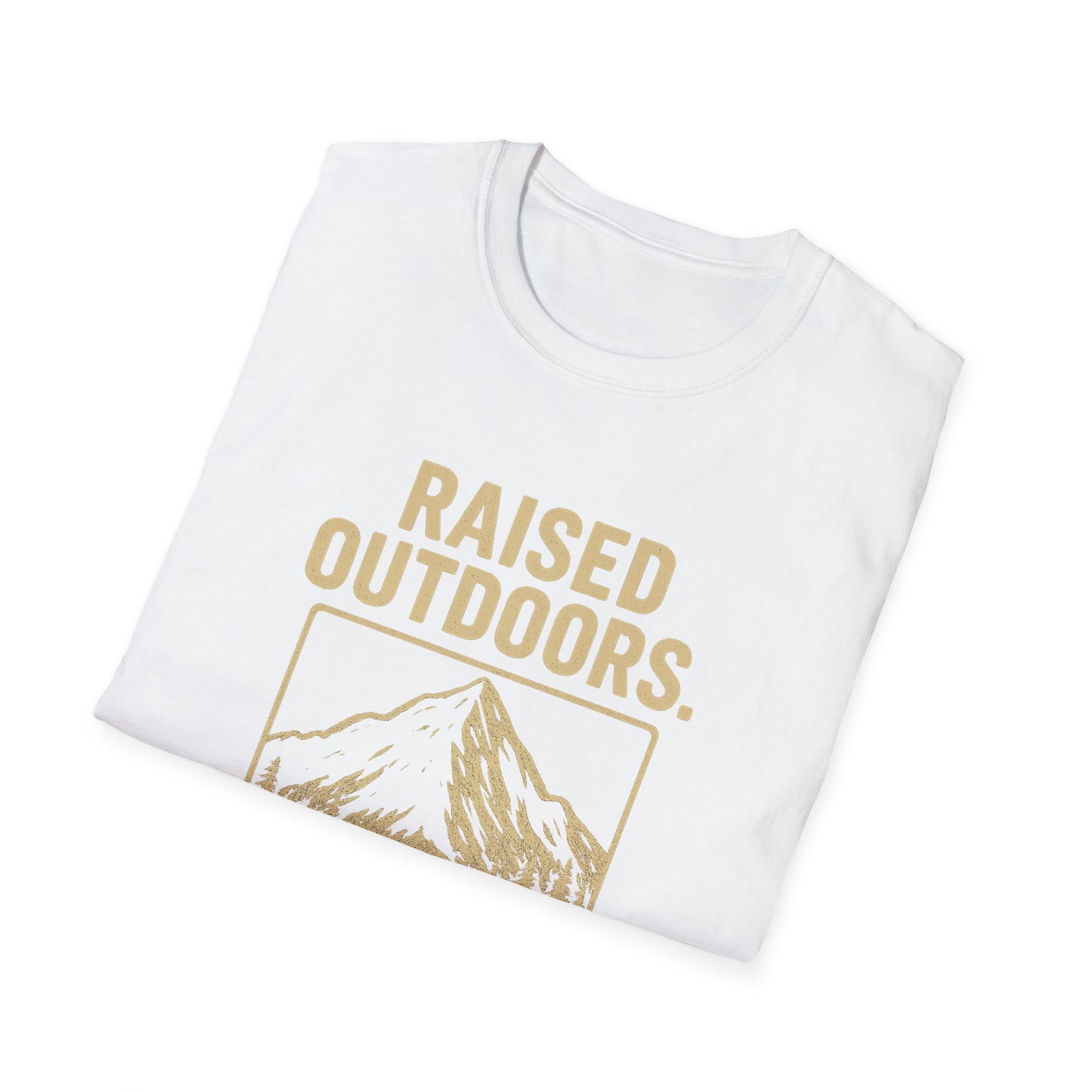 Raised Outdoors. Raised Right. | T-Shirt