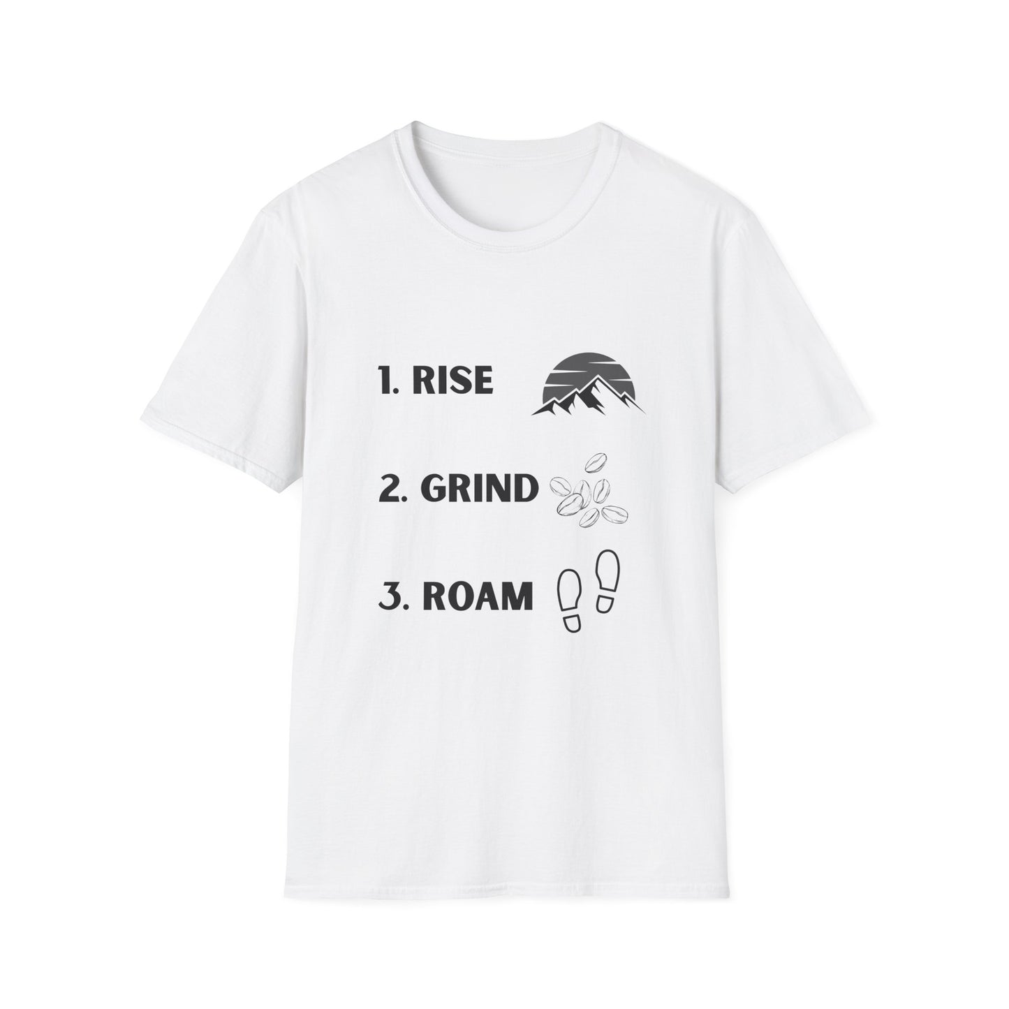 Rise Grind Roam | T-Shirt