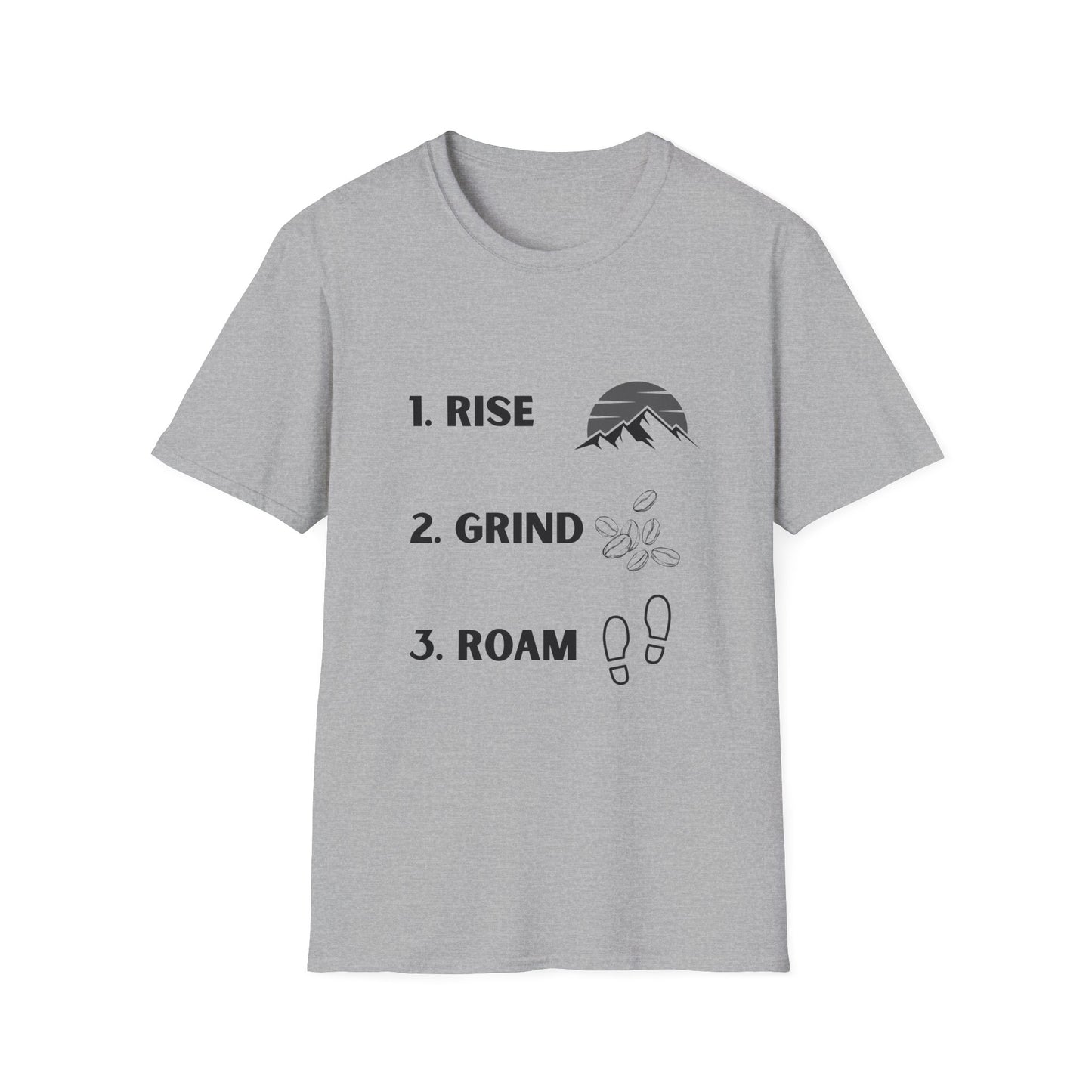 Rise Grind Roam | T-Shirt