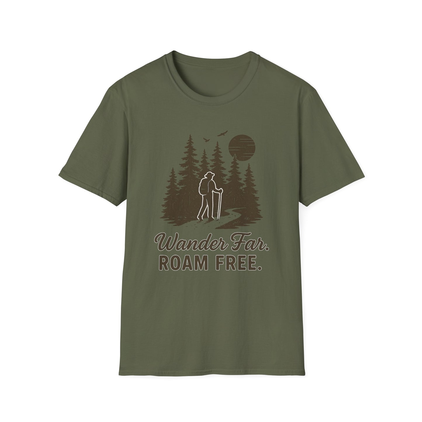 Wander Far. Roam Free. | T-Shirt
