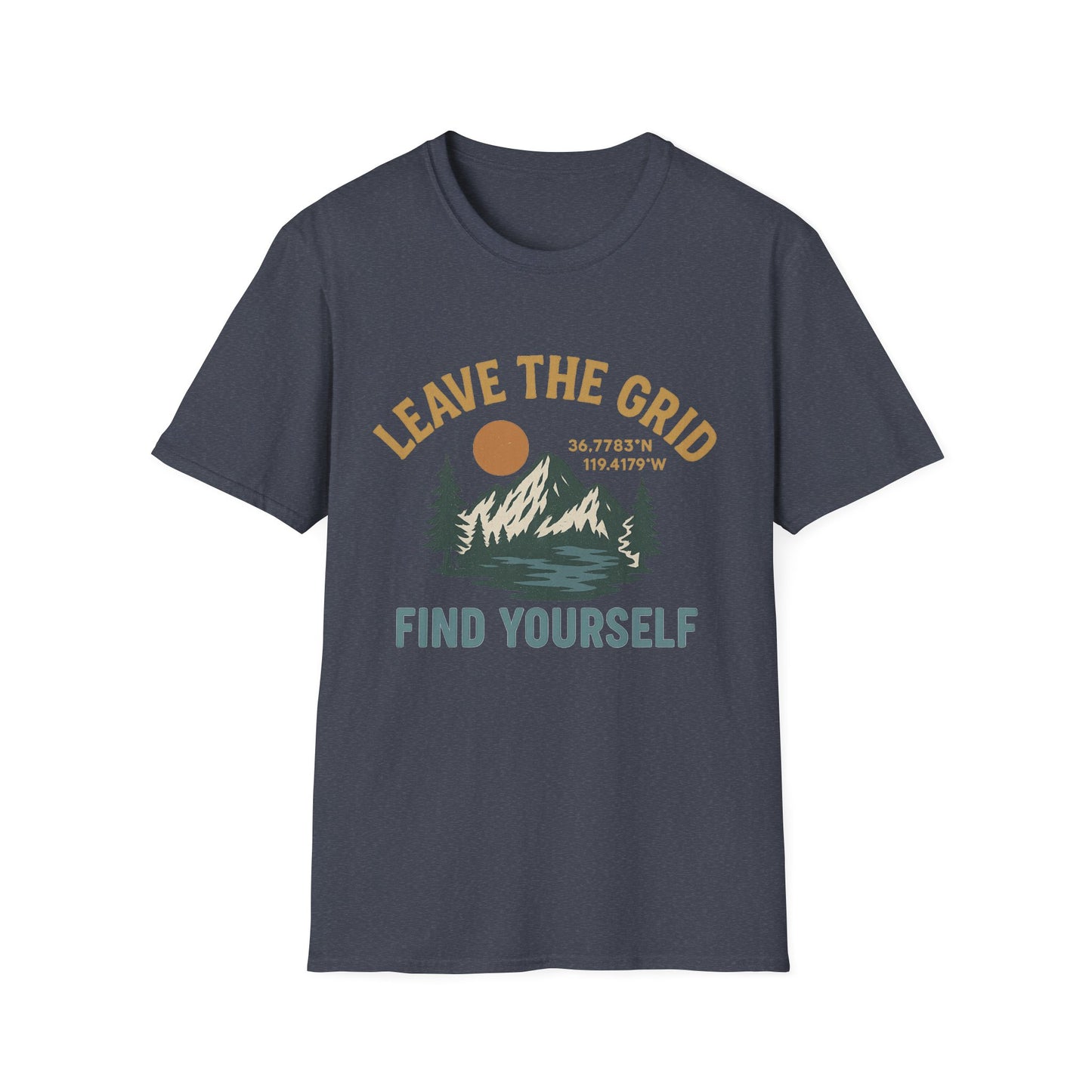 Leave the Grid, Find Yourself | T-Shirt