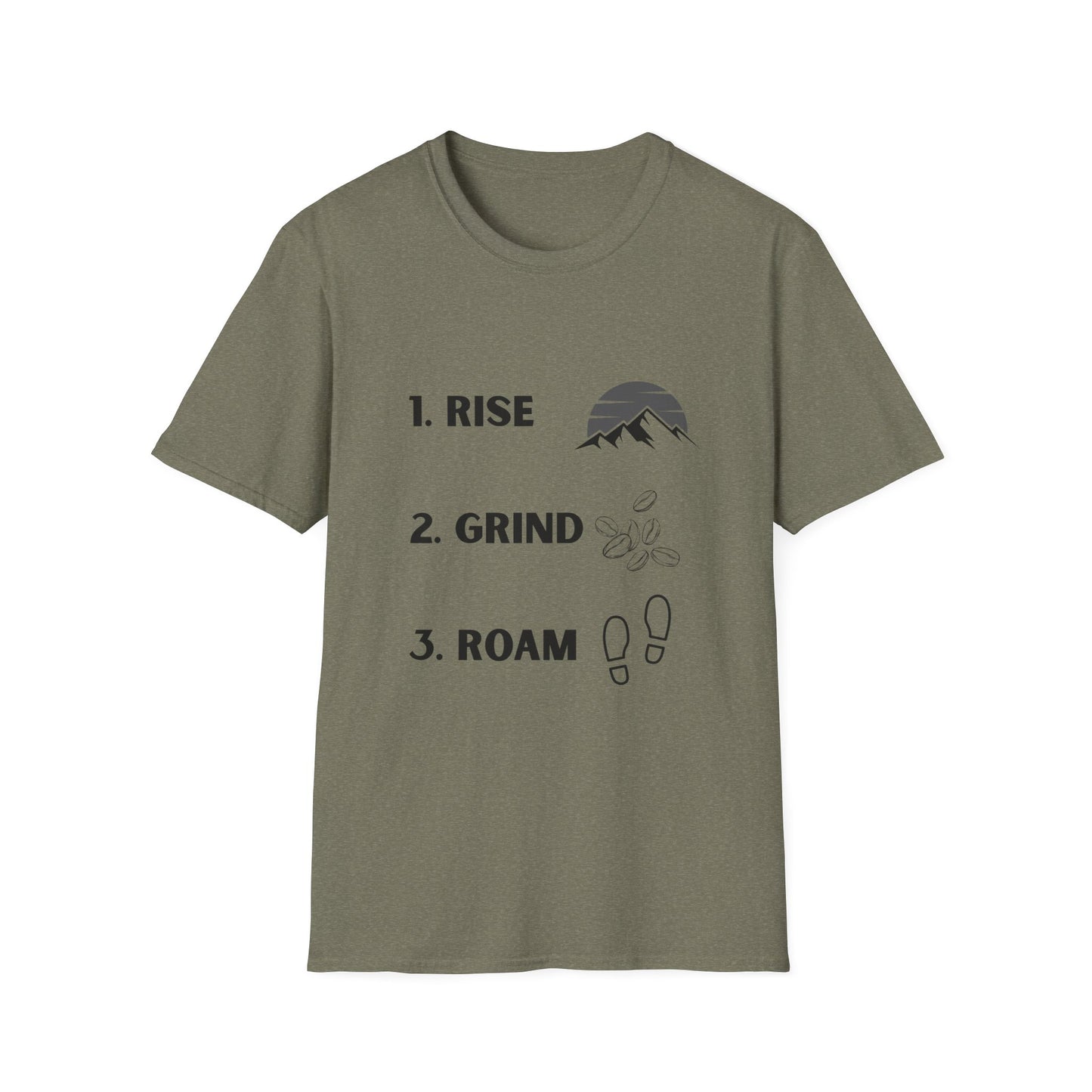 Rise Grind Roam | T-Shirt