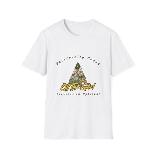 Backcountry Bound T-Shirt | Off-Grid Camping Tee for Outdoor Adventures