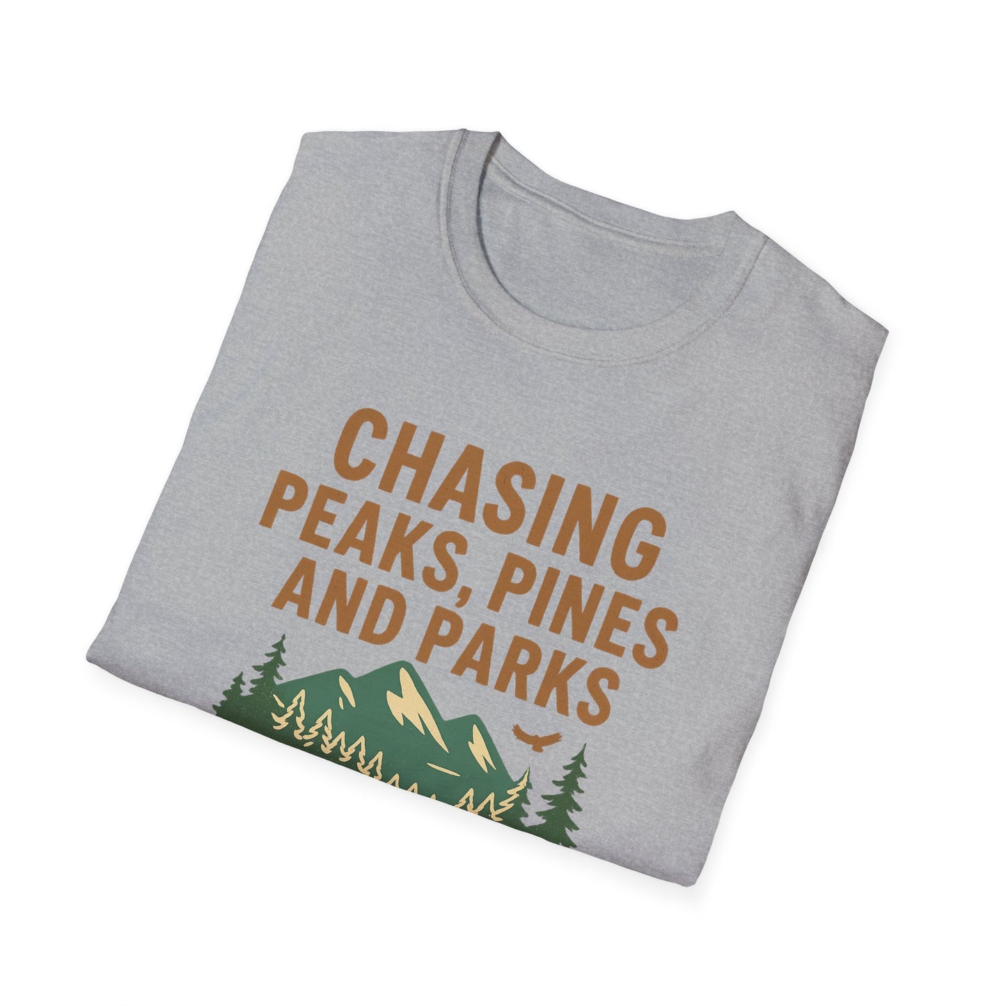 Chasing Peaks, Pines and Parks | T-Shirt