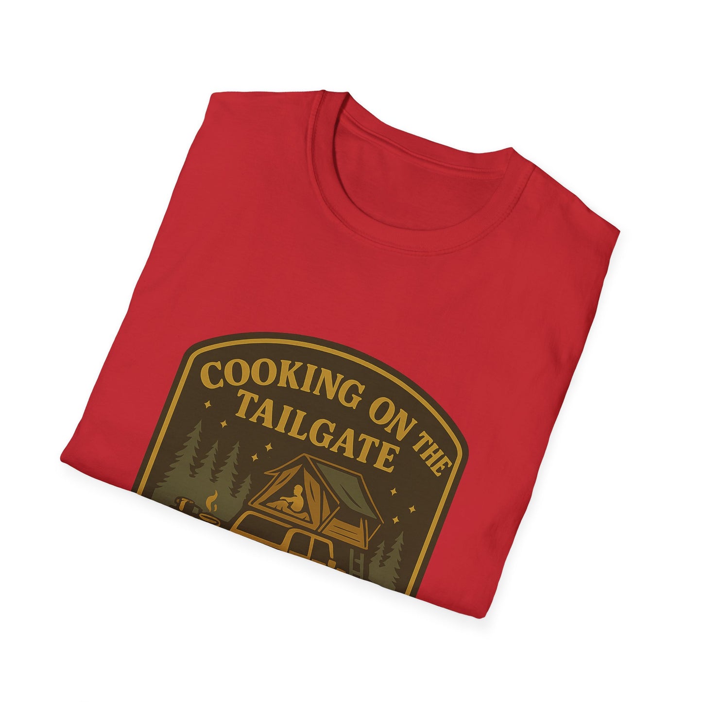 Cooking on the Tailgate Sleeping on the Roof | T-Shirt