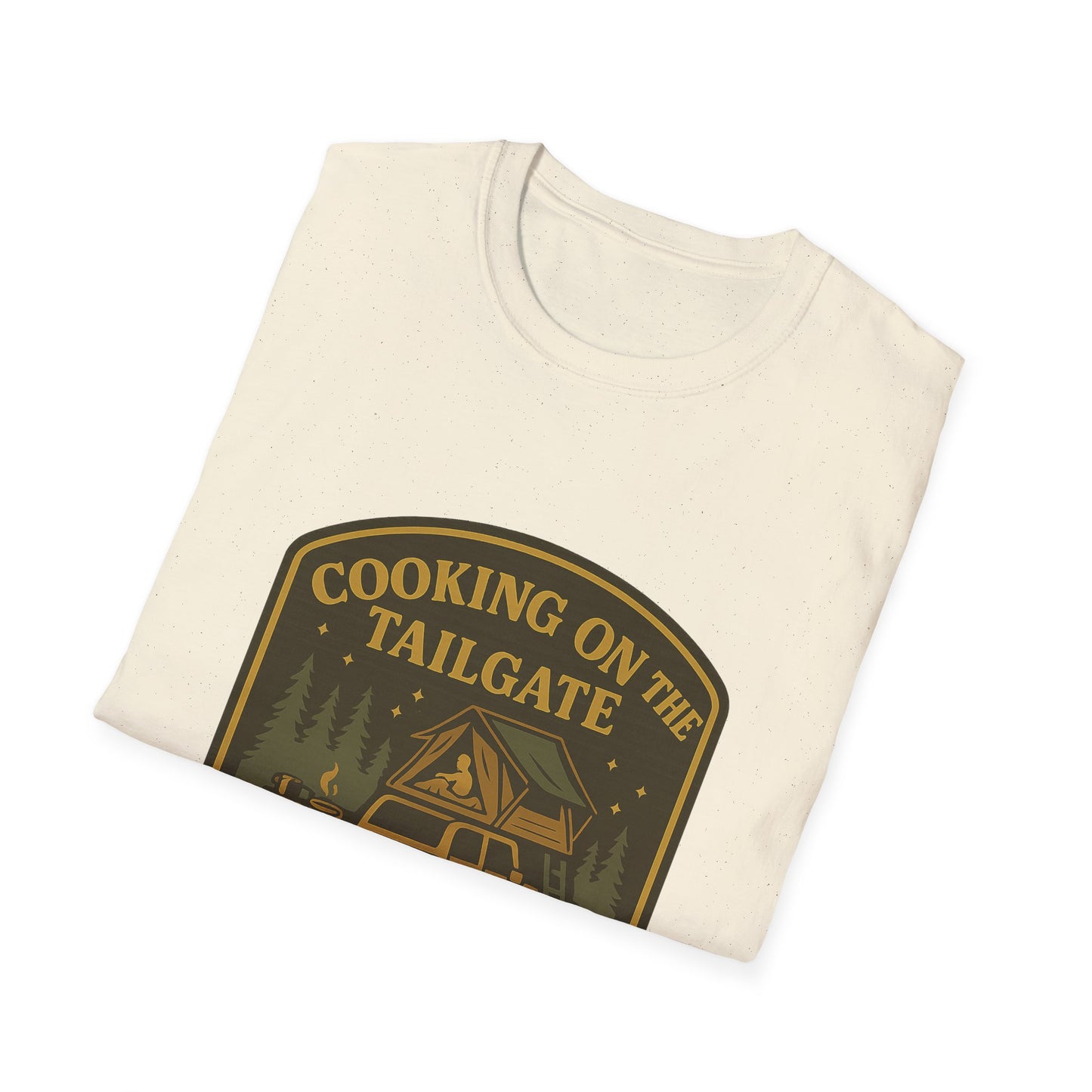 Cooking on the Tailgate Sleeping on the Roof | T-Shirt
