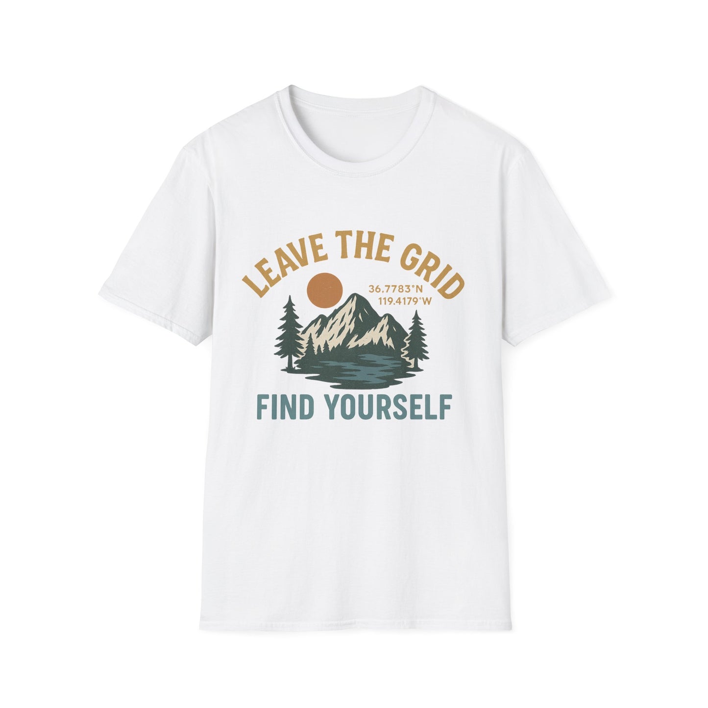 Leave the Grid, Find Yourself | T-Shirt