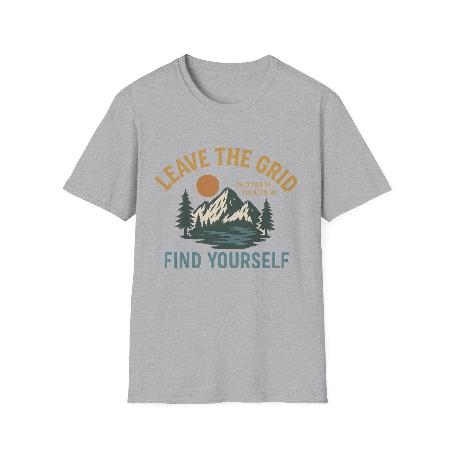 Leave the Grid, Find Yourself | T-Shirt
