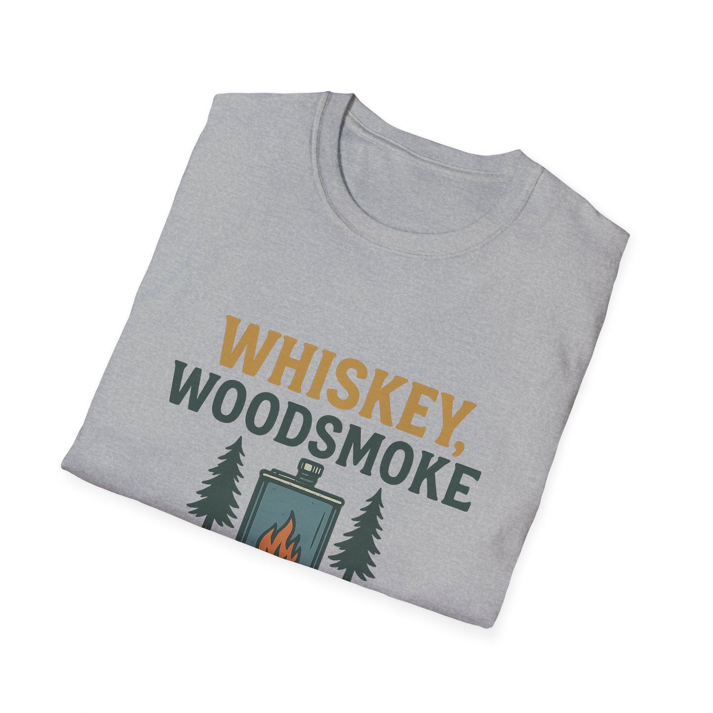 Whiskey, Woodsmoke, Wilderness | T-Shirt