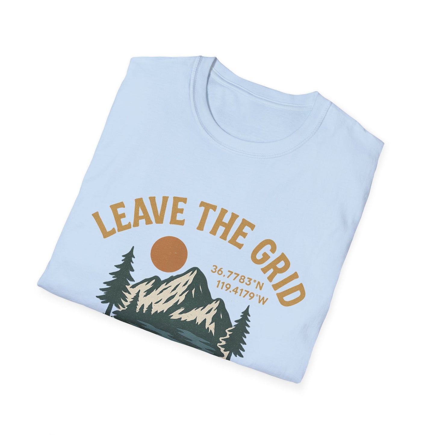 Leave the Grid, Find Yourself | T-Shirt