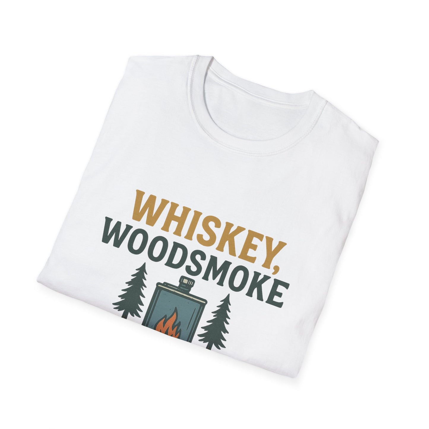 Whiskey, Woodsmoke, Wilderness | T-Shirt