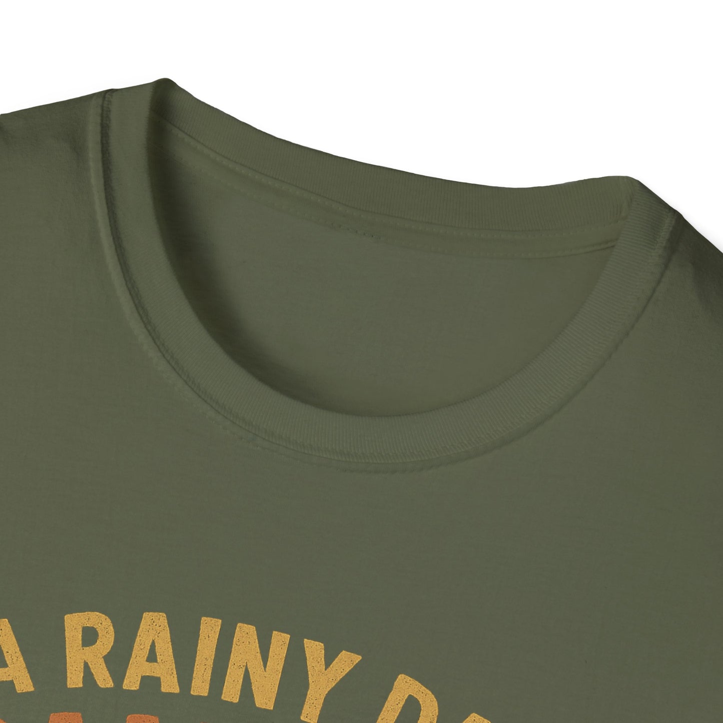 A Rainy Day Camping Is Better Than a Sunny Day At Work | T-Shirt