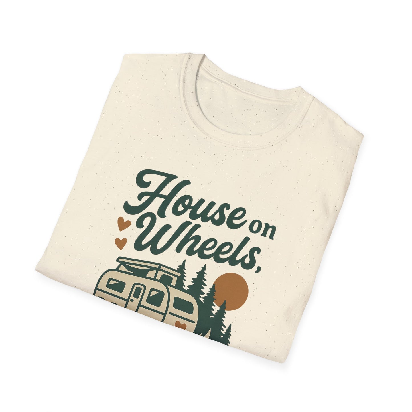 House on Wheels, Heart in Nature | T-Shirt