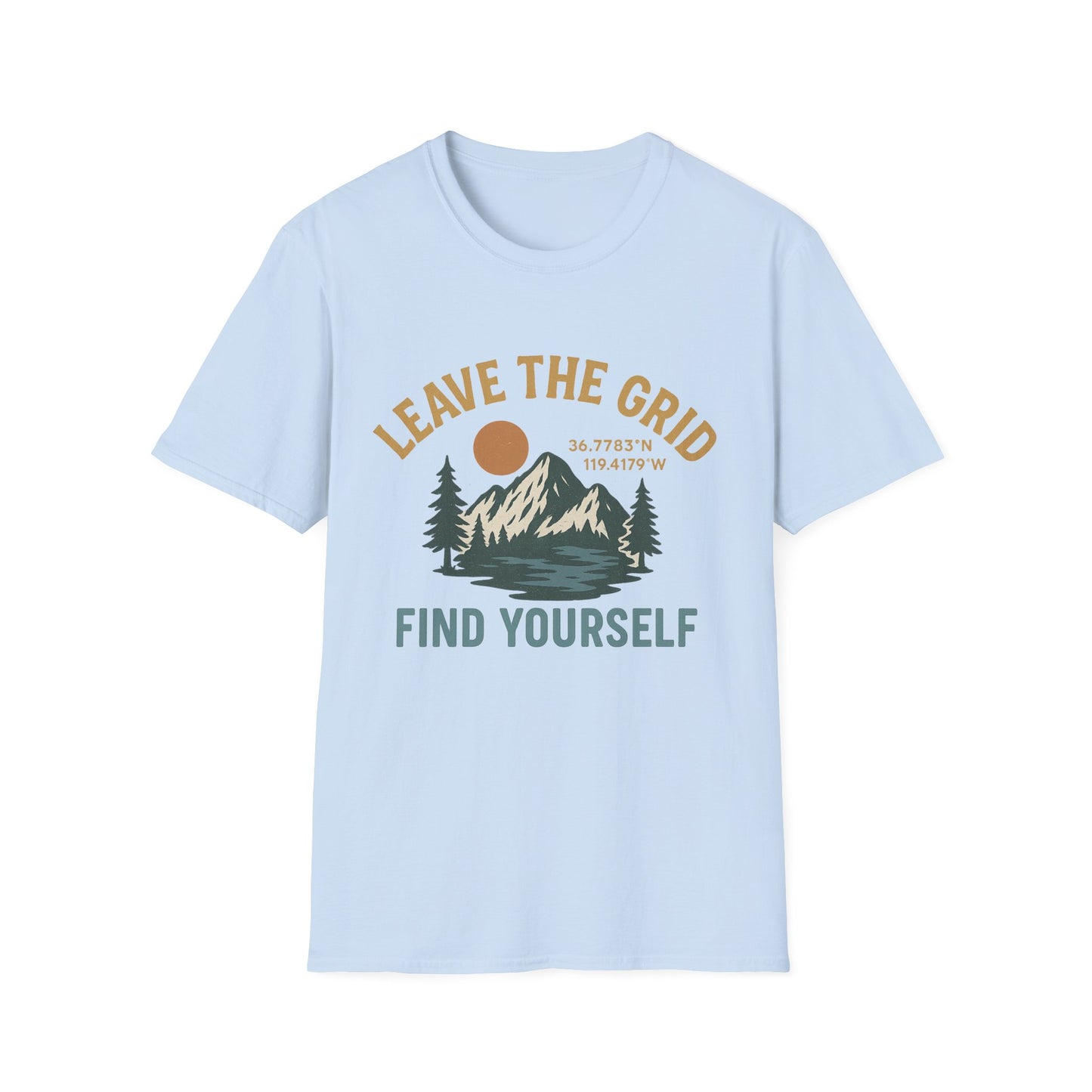 Leave the Grid, Find Yourself | T-Shirt