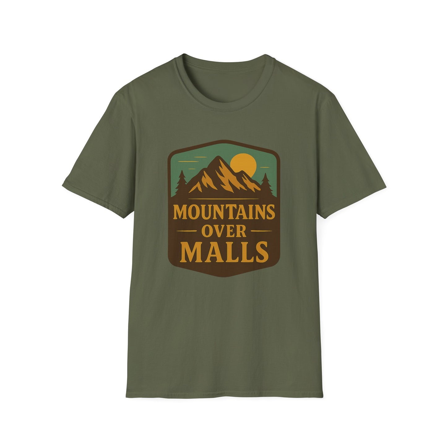 Mountains Over Malls | T-Shirt