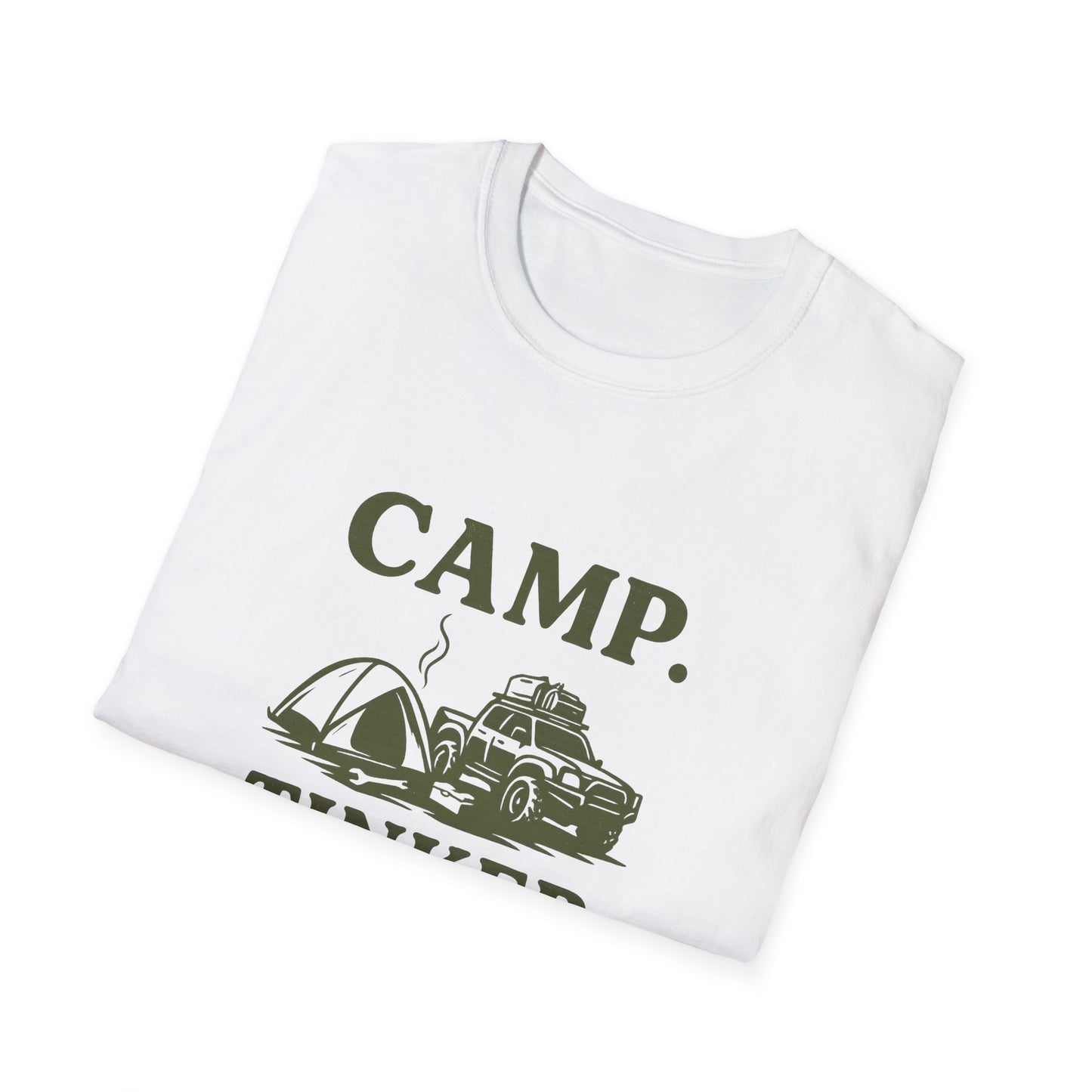 Camp. Tinker. Repeat. | T-Shirt