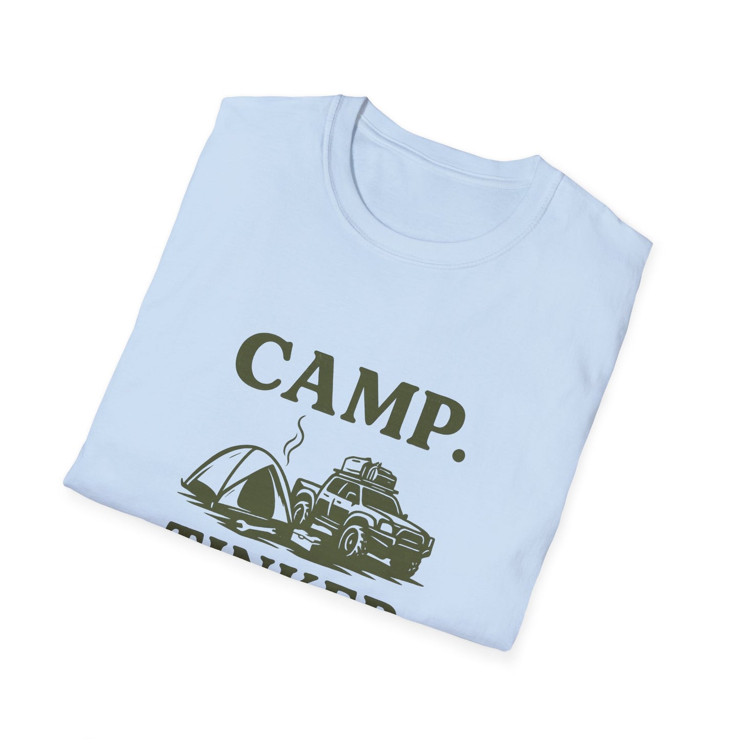 Camp. Tinker. Repeat. | T-Shirt