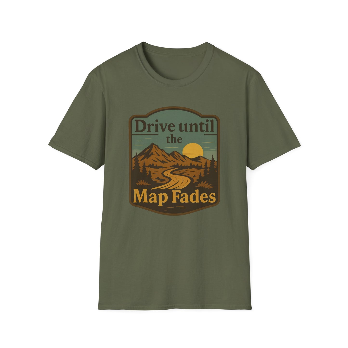 Drive Until the Map Fades | T-Shirt
