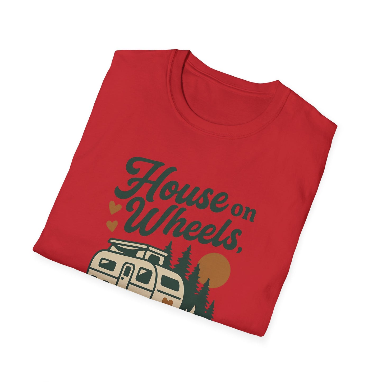 House on Wheels, Heart in Nature | T-Shirt