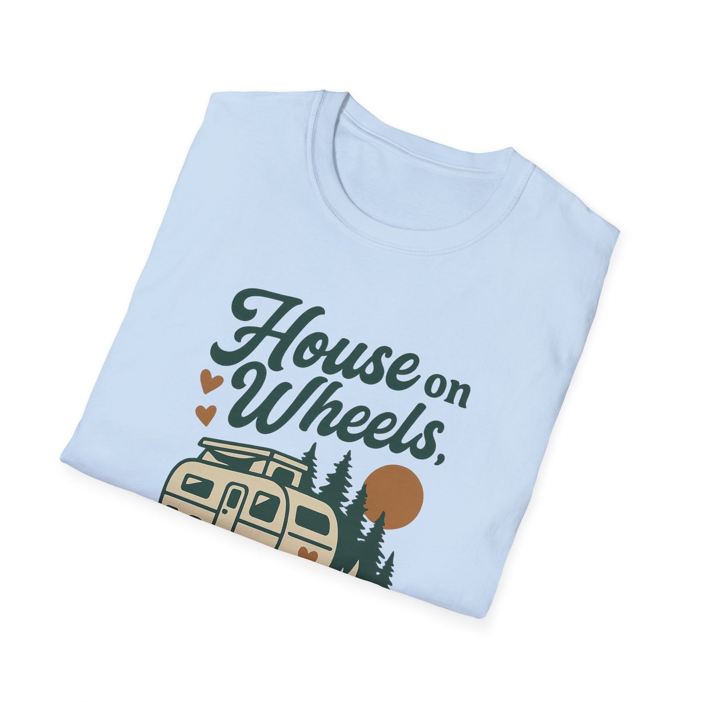 House on Wheels, Heart in Nature | T-Shirt