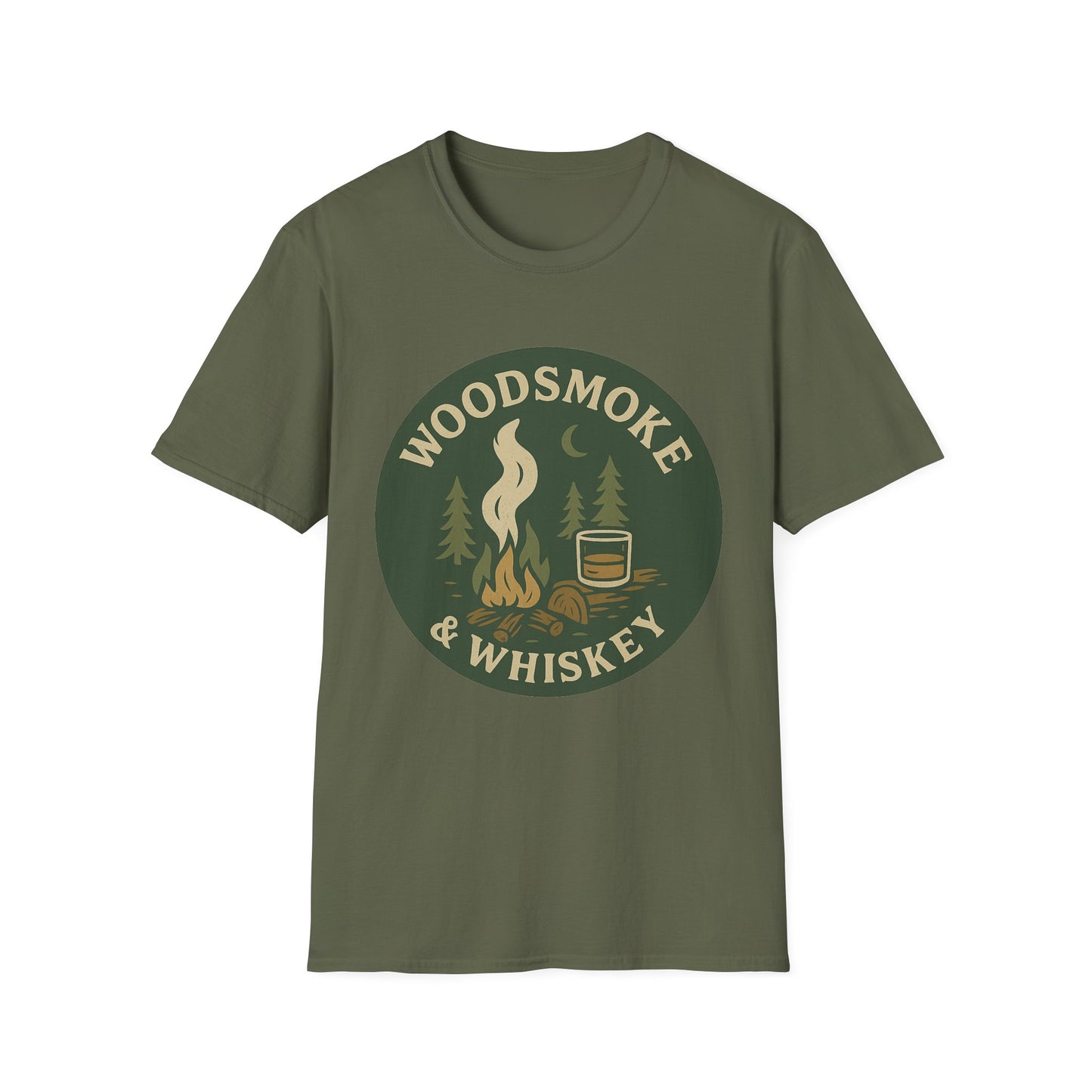 Woodsmoke & Whiskey | T-Shirt