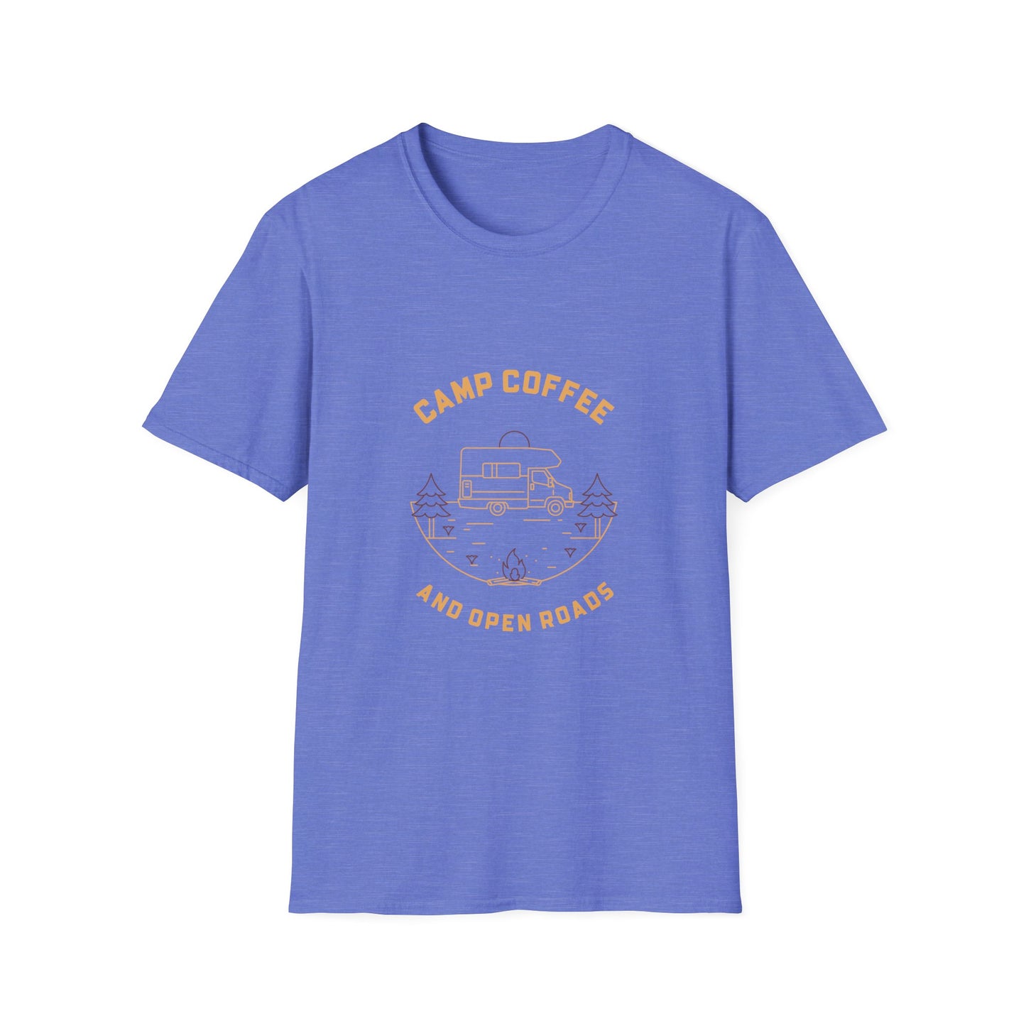 Camp Coffee and Open Roads | T-Shirt