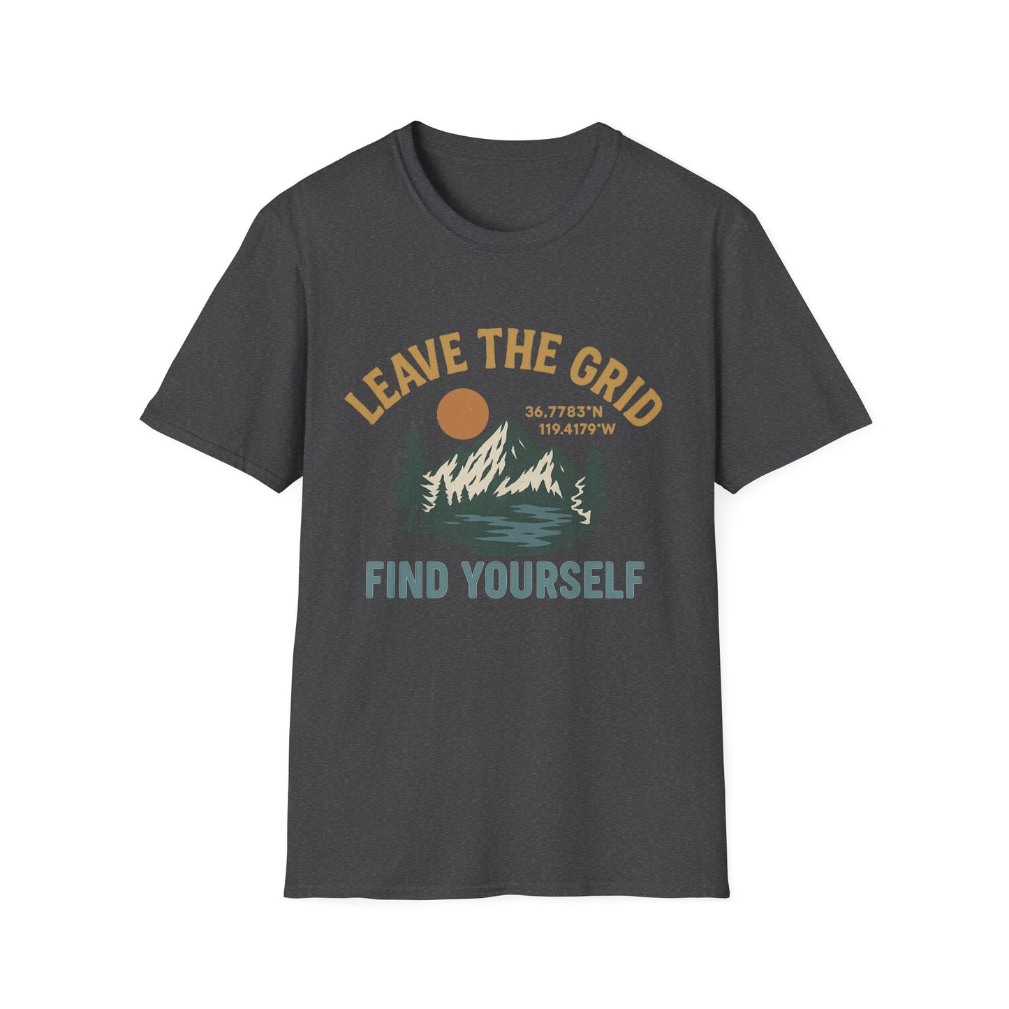 Leave the Grid, Find Yourself | T-Shirt