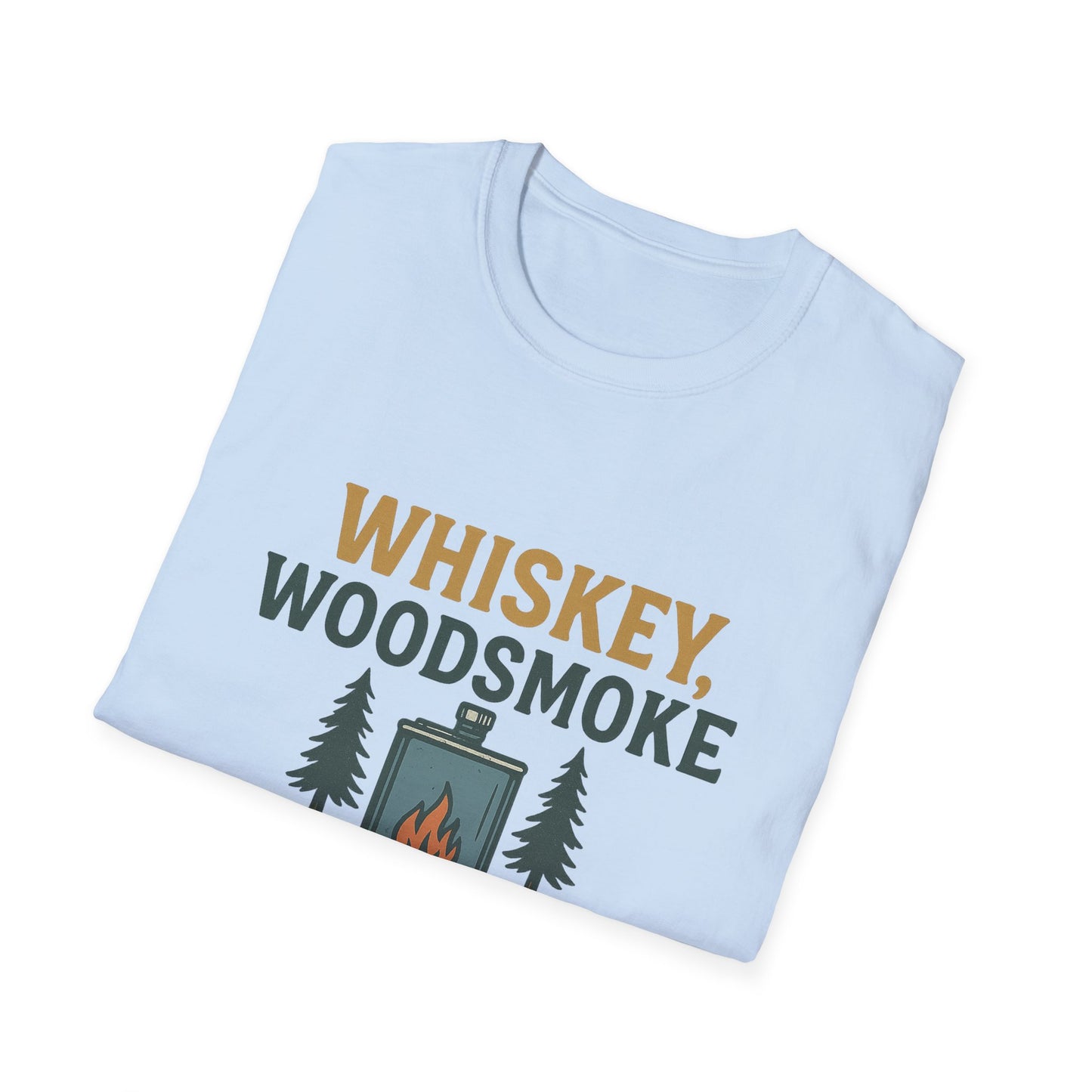 Whiskey, Woodsmoke, Wilderness | T-Shirt