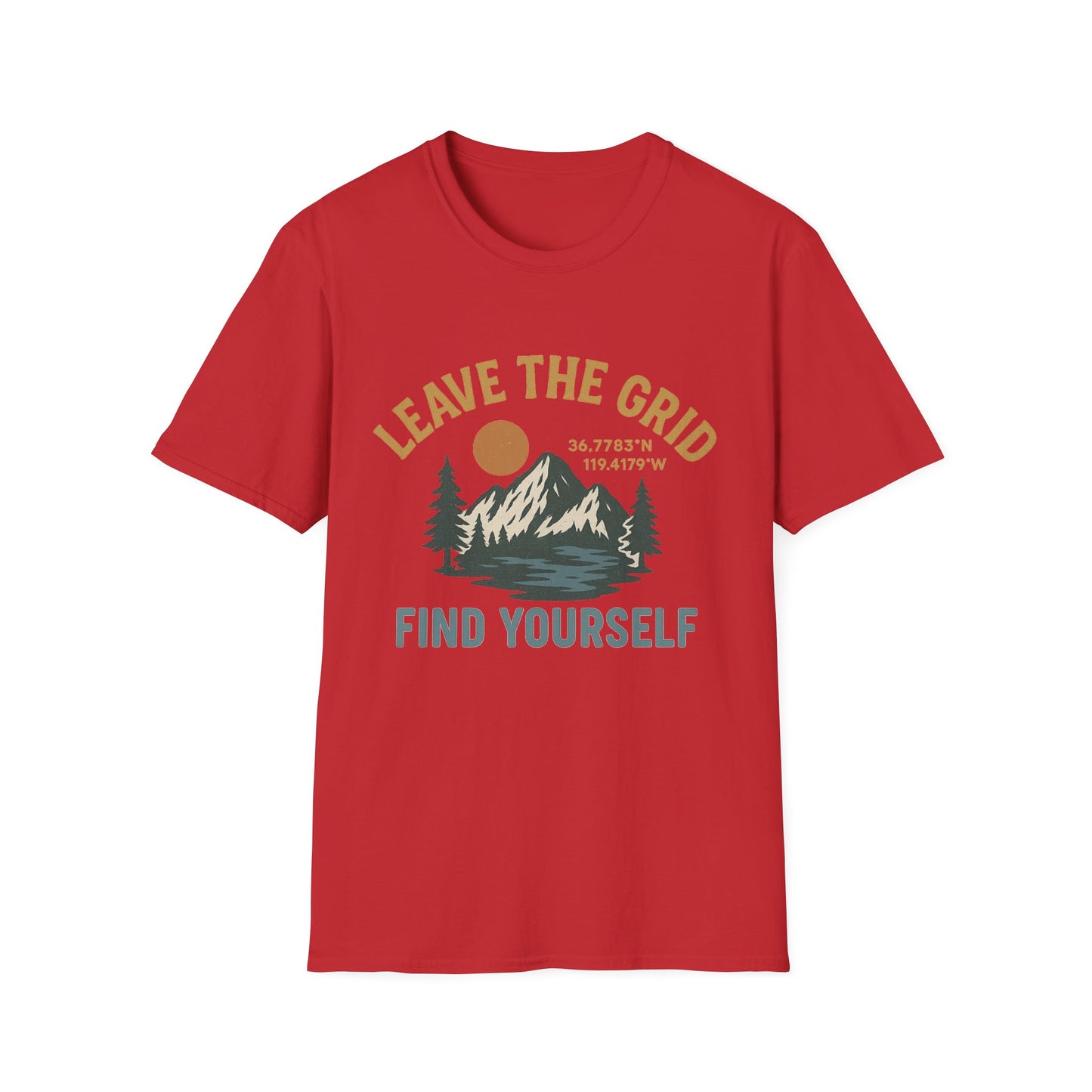 Leave the Grid, Find Yourself | T-Shirt