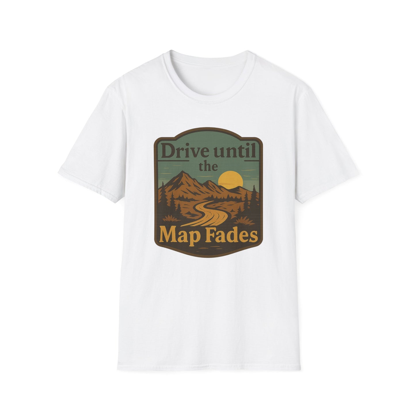 Drive Until the Map Fades | T-Shirt